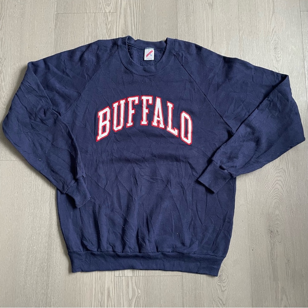 Vintage Buffalo Crewneck Sweater